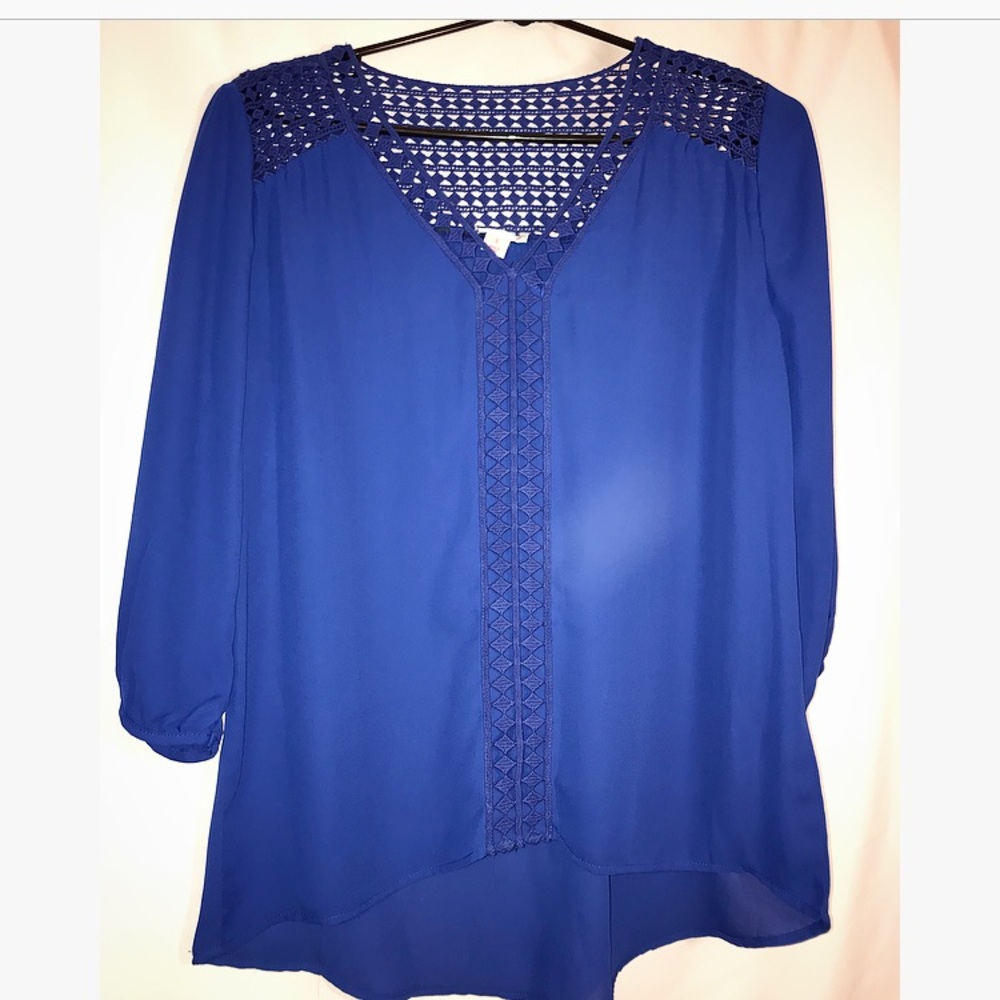 Blue blouse